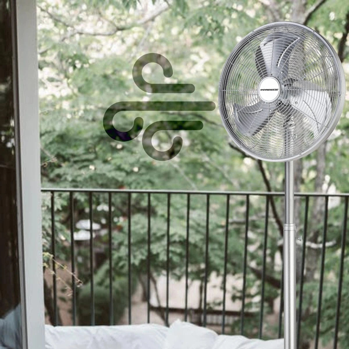 Dynabreeze 400mm IP65 Pedestal Fan FA-26144