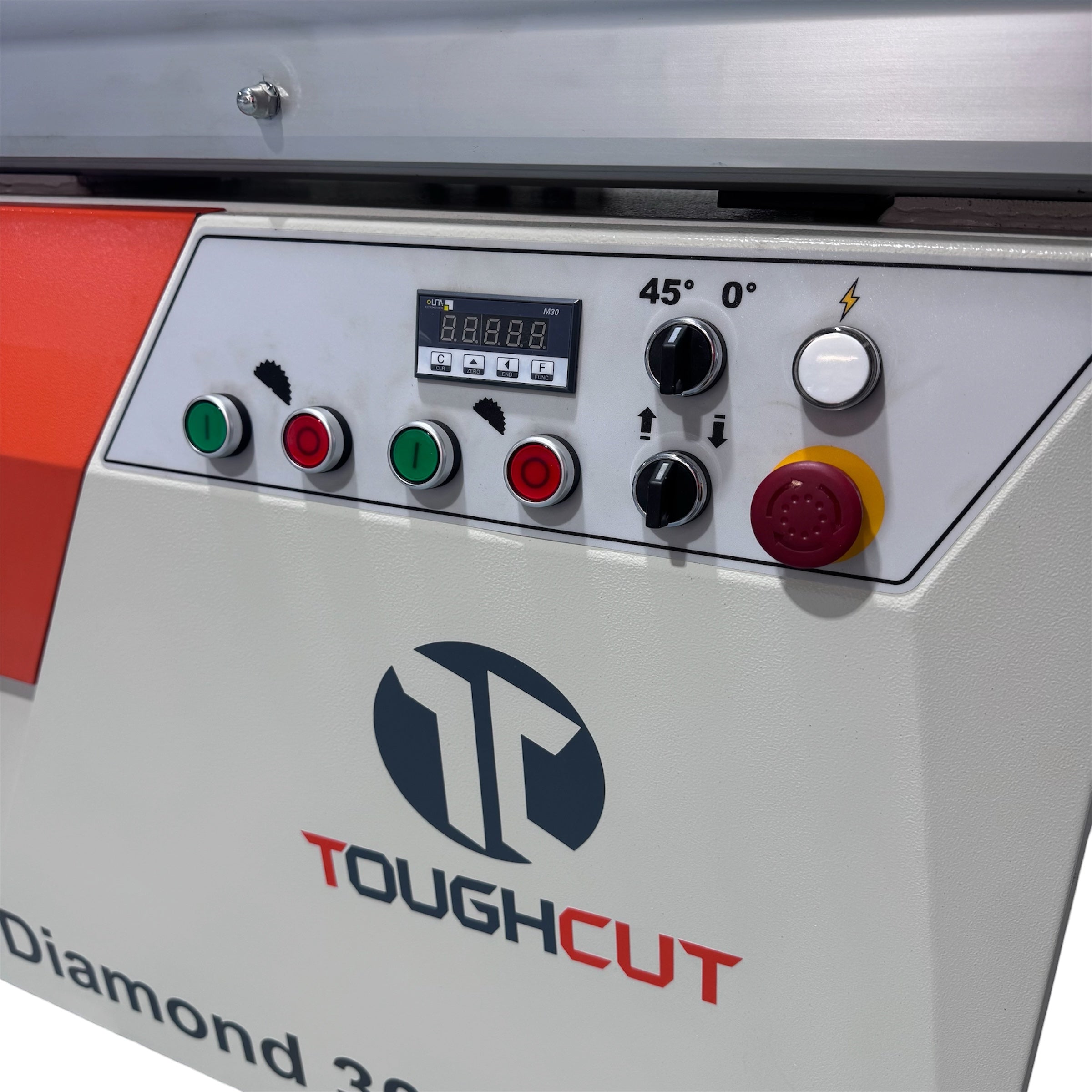 ToughCut 315mm (12") 5.5HP 2.6m Sliding Table Automatic Rise / Fall & Tilt Panel Saw 415V Diamond 300
