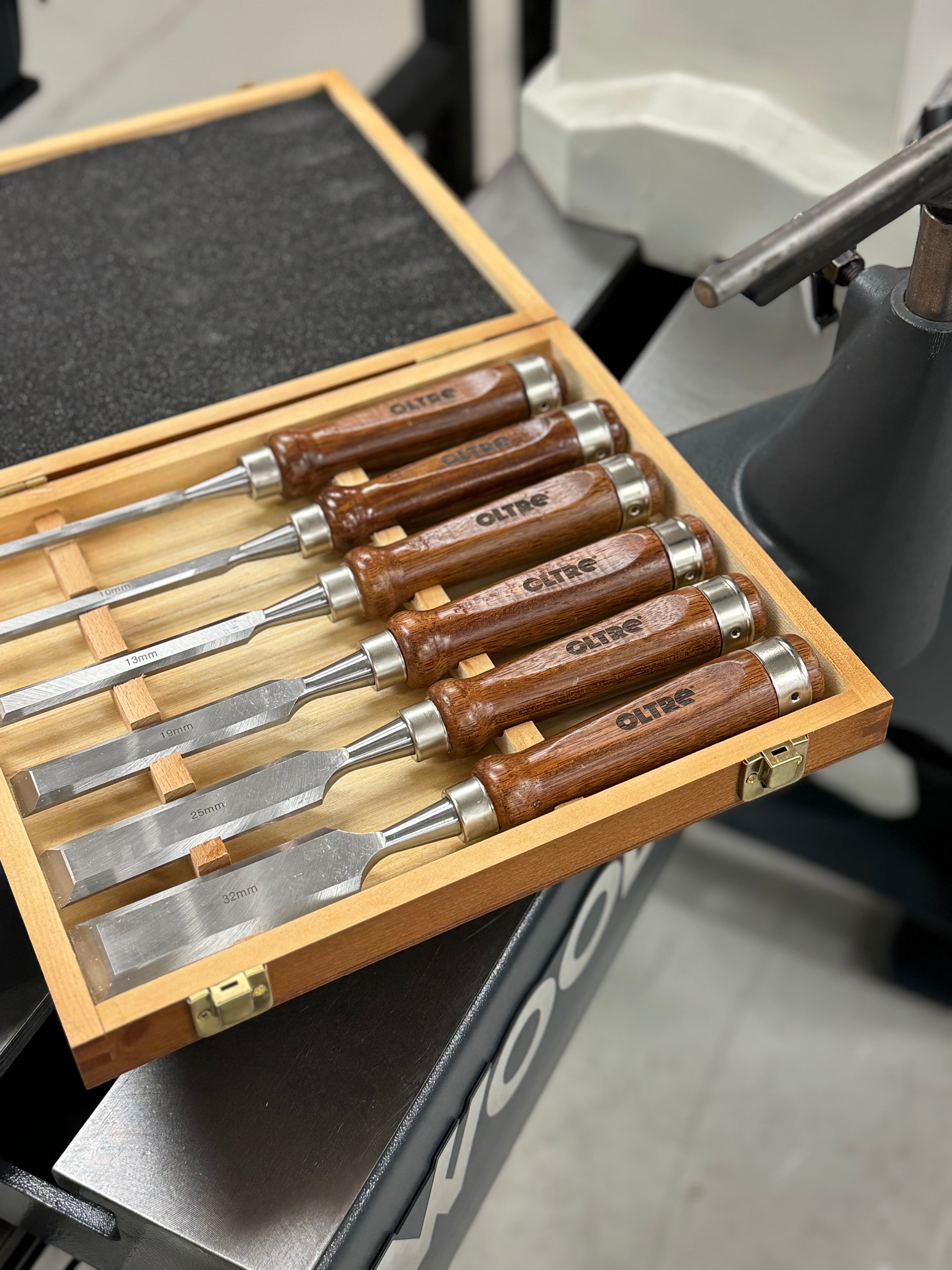 6Pce Woodworking Chisel Set OT-WWCS-6 by Oltre