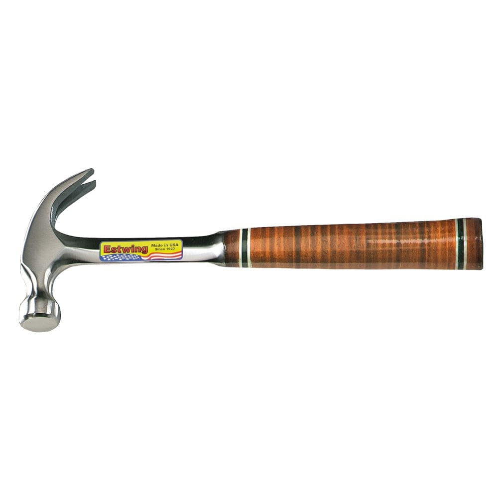 Estwing 12oz Claw Hammer Leather Grip EWE12C