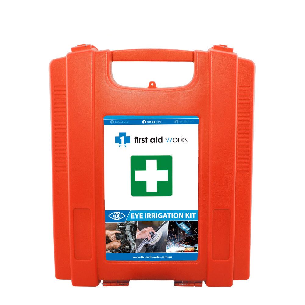 Eye Irrigation First Aid Kit by First Aid Works