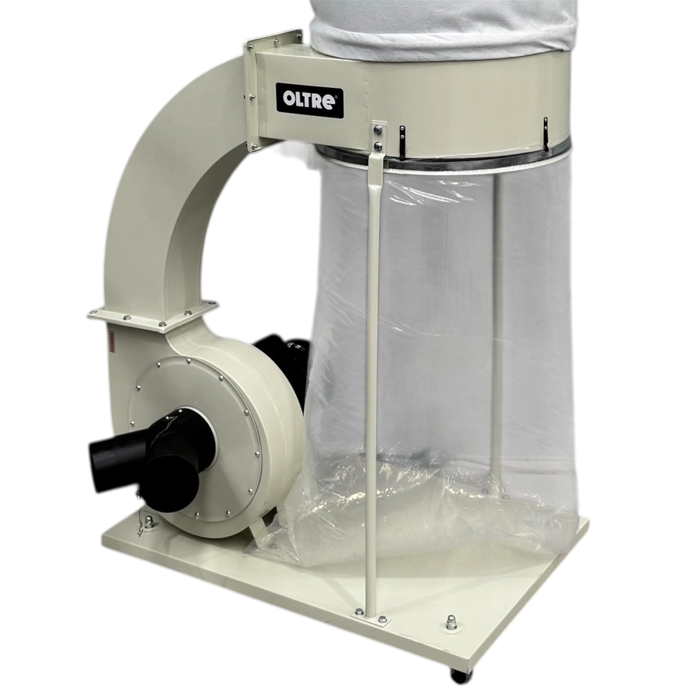 Oltre Dust Collector 240V 2HP 1 x Filter Element (Needle Felt Top Bag + Plastic Bottom Bag) OT-DC-1500
