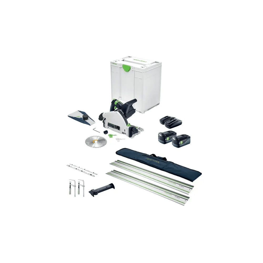 160mm 36V 5.Ah Cordless Plunge Saw Set TSC 55K F28110 by Festool