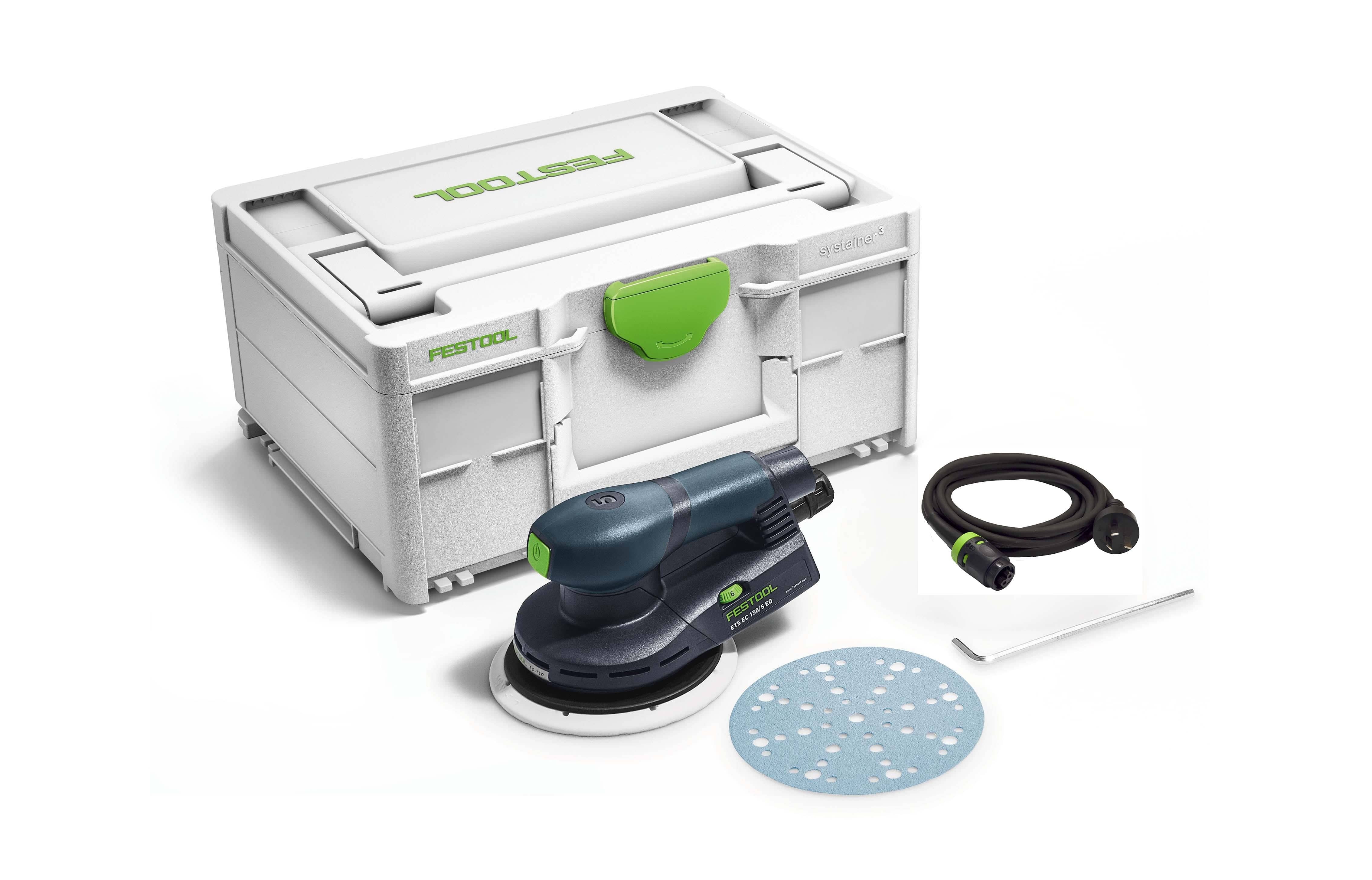 *Limited Edition* Festool ETS EC 150mm Brushless Random Orbital 5mm Sander Set F29021