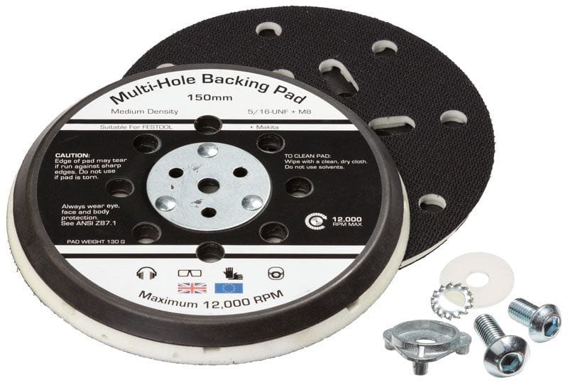 Gamer 6"/150mm Dust Free Velcro Backing Pad FP17099