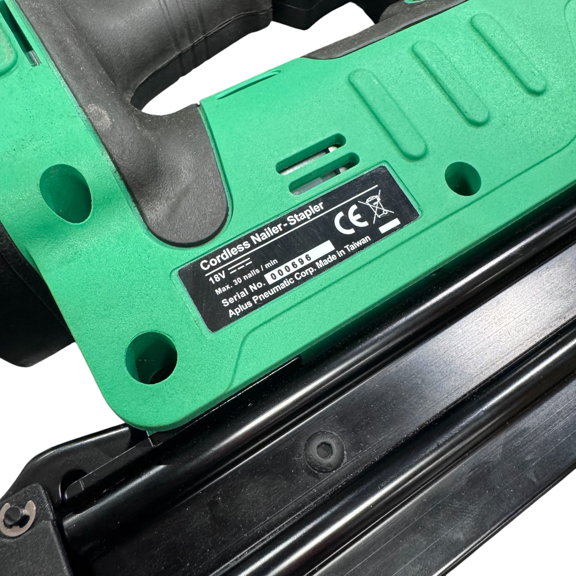APlus DF18/35-M 18V 18 Gauge Cordless Brad Nailer Bare Tool | Makita 18V Battery Compatible