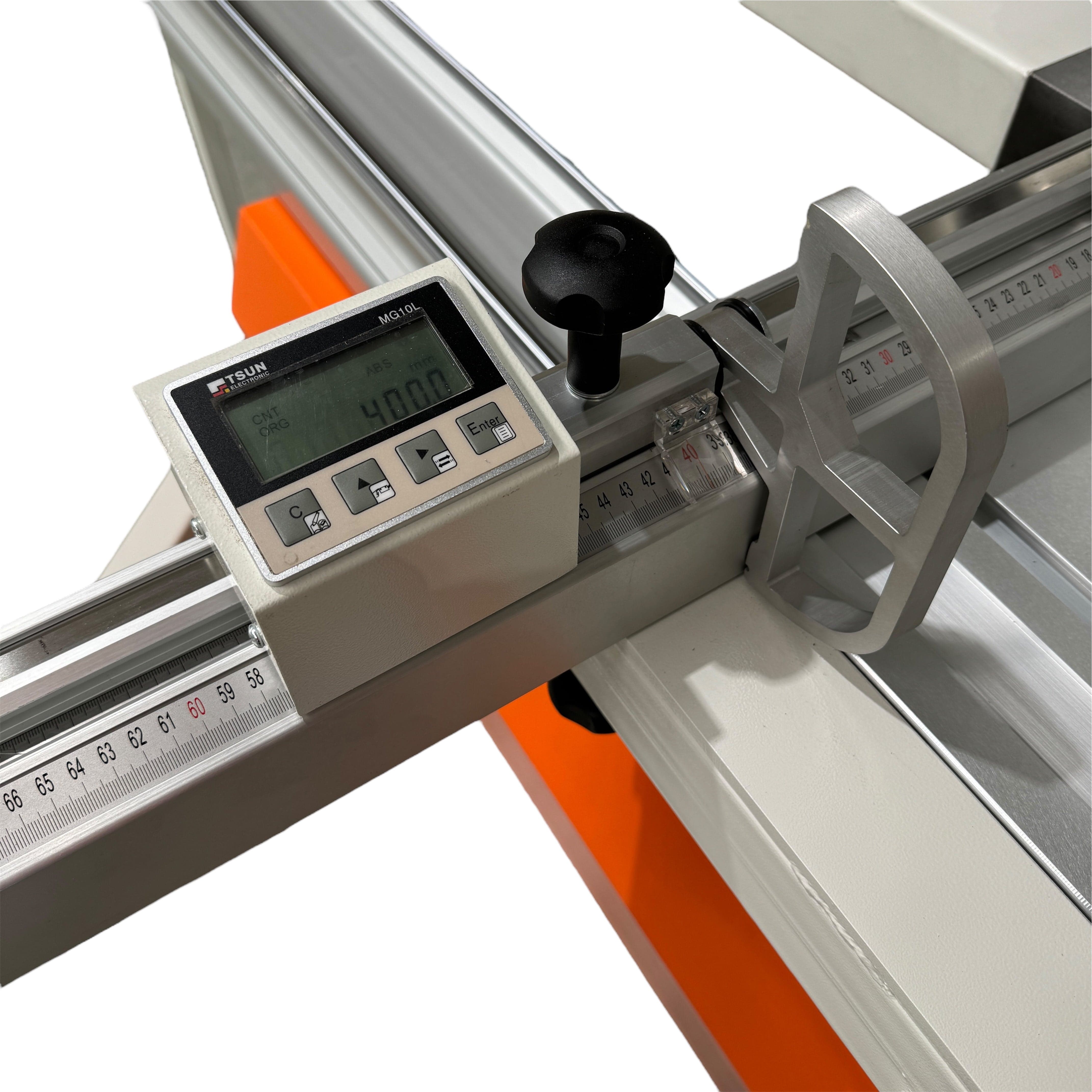 ToughCut 400mm (16") 7.5HP 3.2m Sliding Table (Optional Upgrade to 3.8m Sliding Table) with Overhead Control & Automatic Rise / Fall & Tilt Panel Saw 415V Diamond 450B