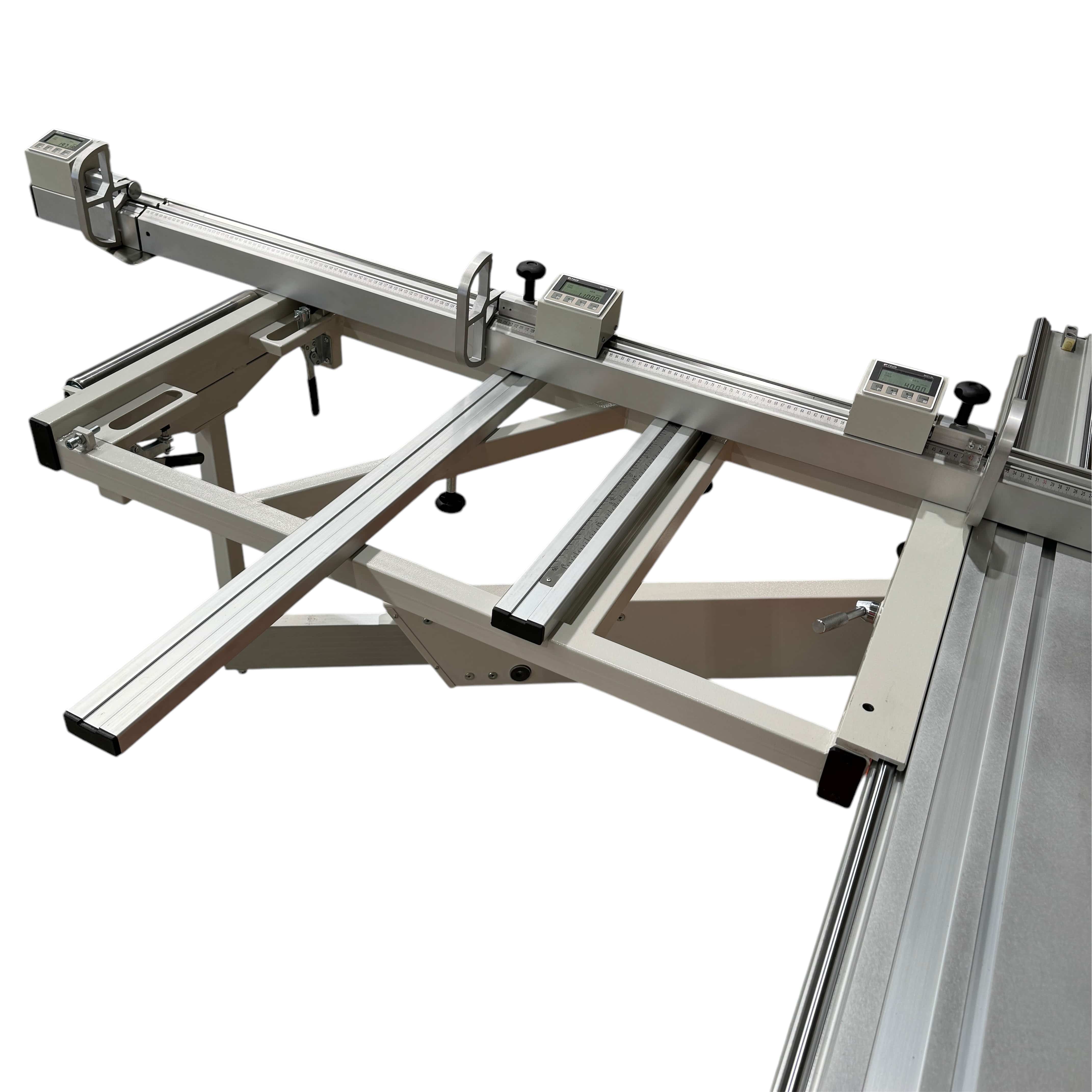 Woodfast 400mm (16") 7.5HP 3.2m Sliding Table (Optional Upgrade to 3.8m Sliding Table) with Overhead Control & Automatic Rise / Fall & Tilt Panel Saw 415V PS400C -S SafeCut *Pre-Release - As Seen at LIGNA 2025*