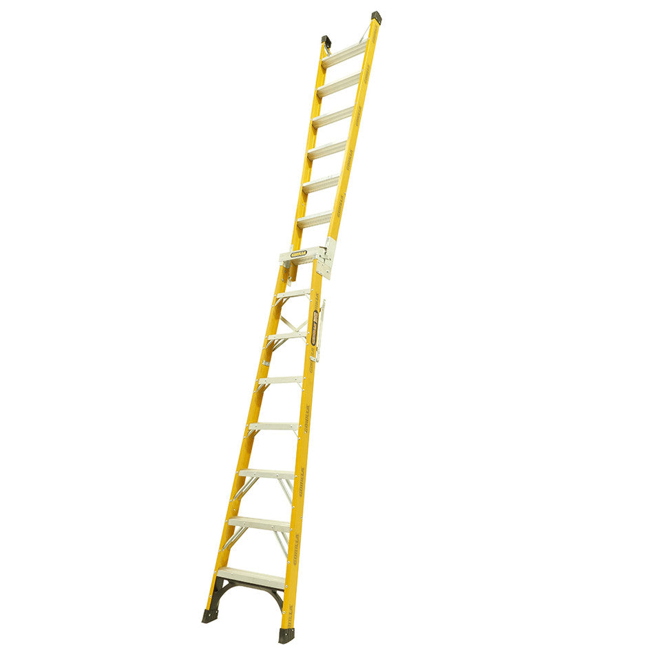 8 Step Dual Purpose Ladder 150KG Industrial - FDM008-1 by Gorilla