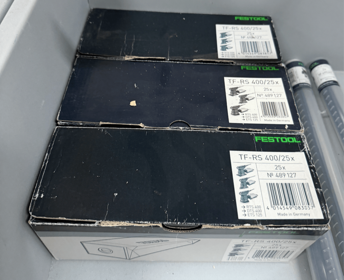 *Shop-Soiled* Festool Turbo Paper Filter Dust Bag 25Pce TF-RS 400/25 489127