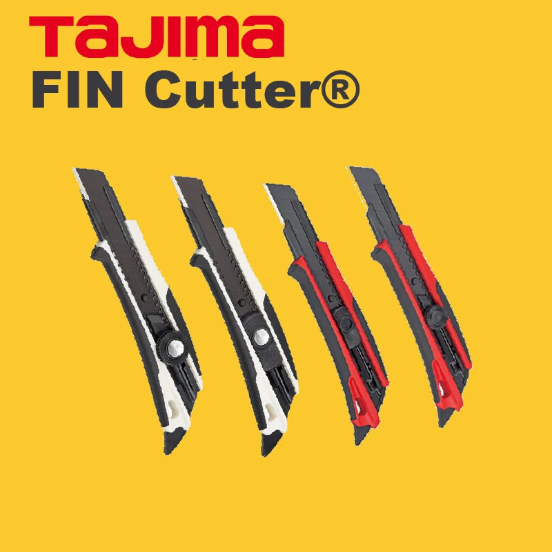 Tajima Professional Series with FIN Cardboard Cutter™ Utility Knives 18mm DFC560 / DFC560N