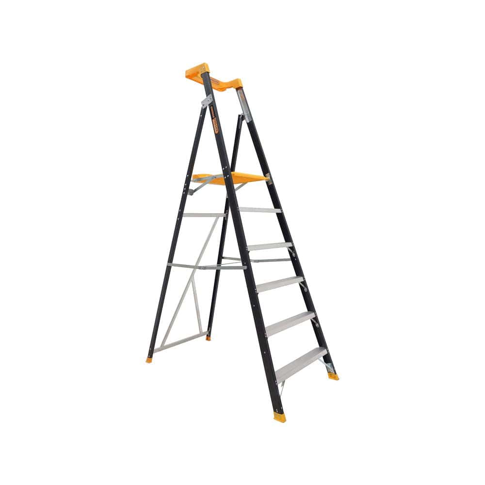 Pro-Lite 6 Step Fibreglass Platform 150kg Industrial FPL006-PRO by Gorilla