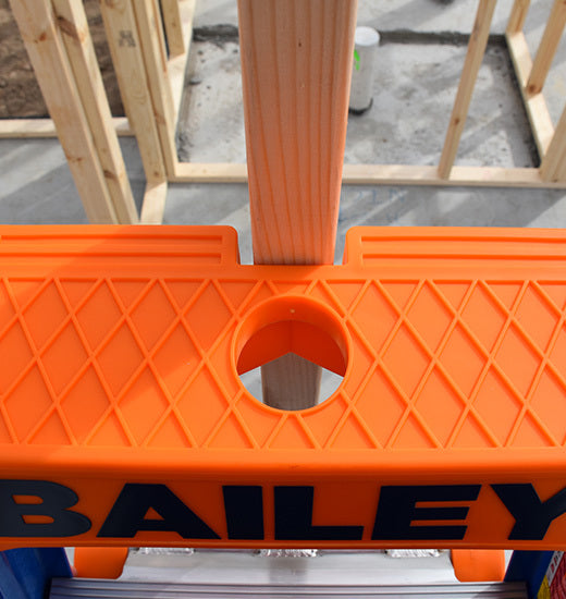 Bailey Pro Punchlock Fibreglass Step Extension Ladder 150kg Industrial Rated