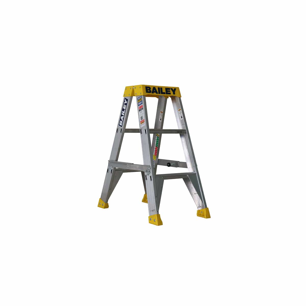 Pro Aluminium Double Sided Step Ladder 150Kg Bailey