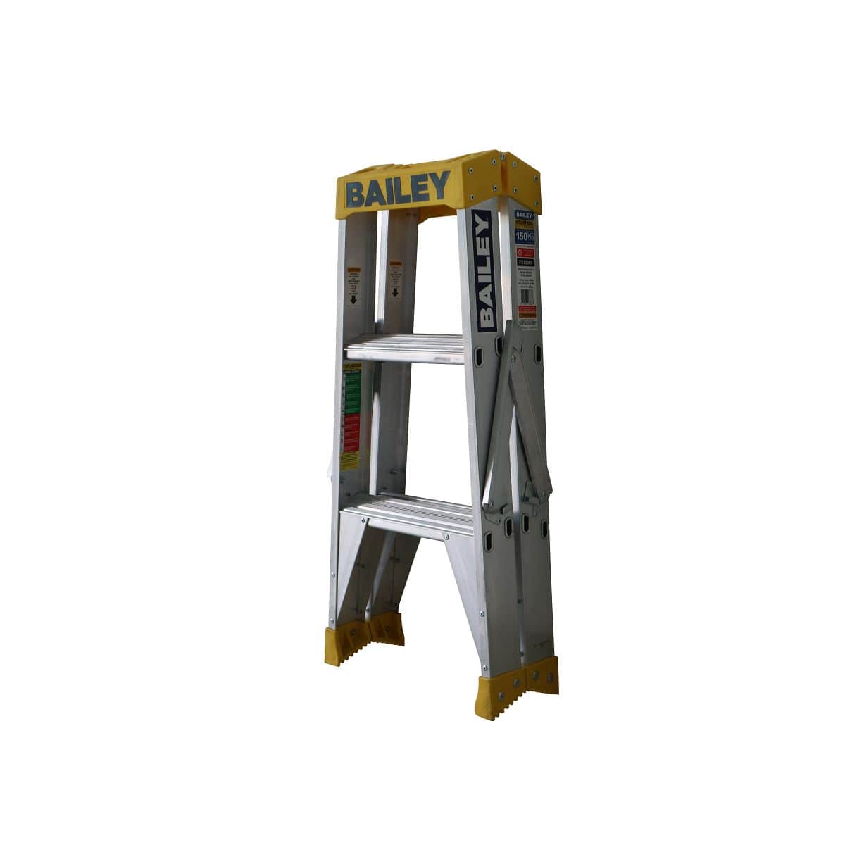 Pro Aluminium Double Sided Step Ladder 150Kg Bailey