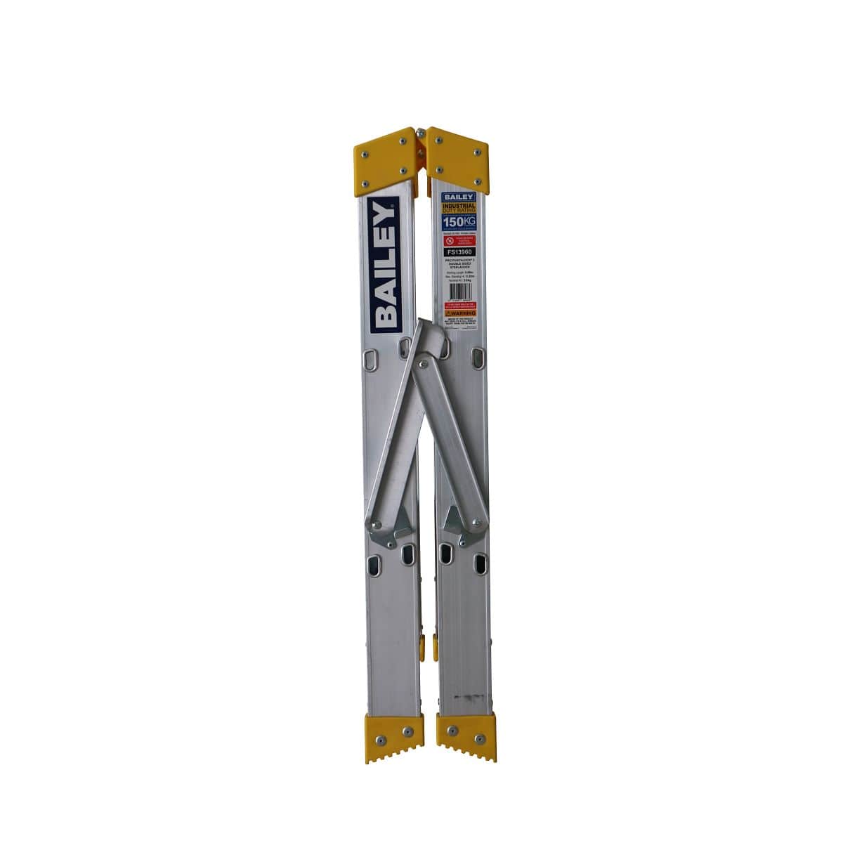 Pro Aluminium Double Sided Step Ladder 150Kg Bailey