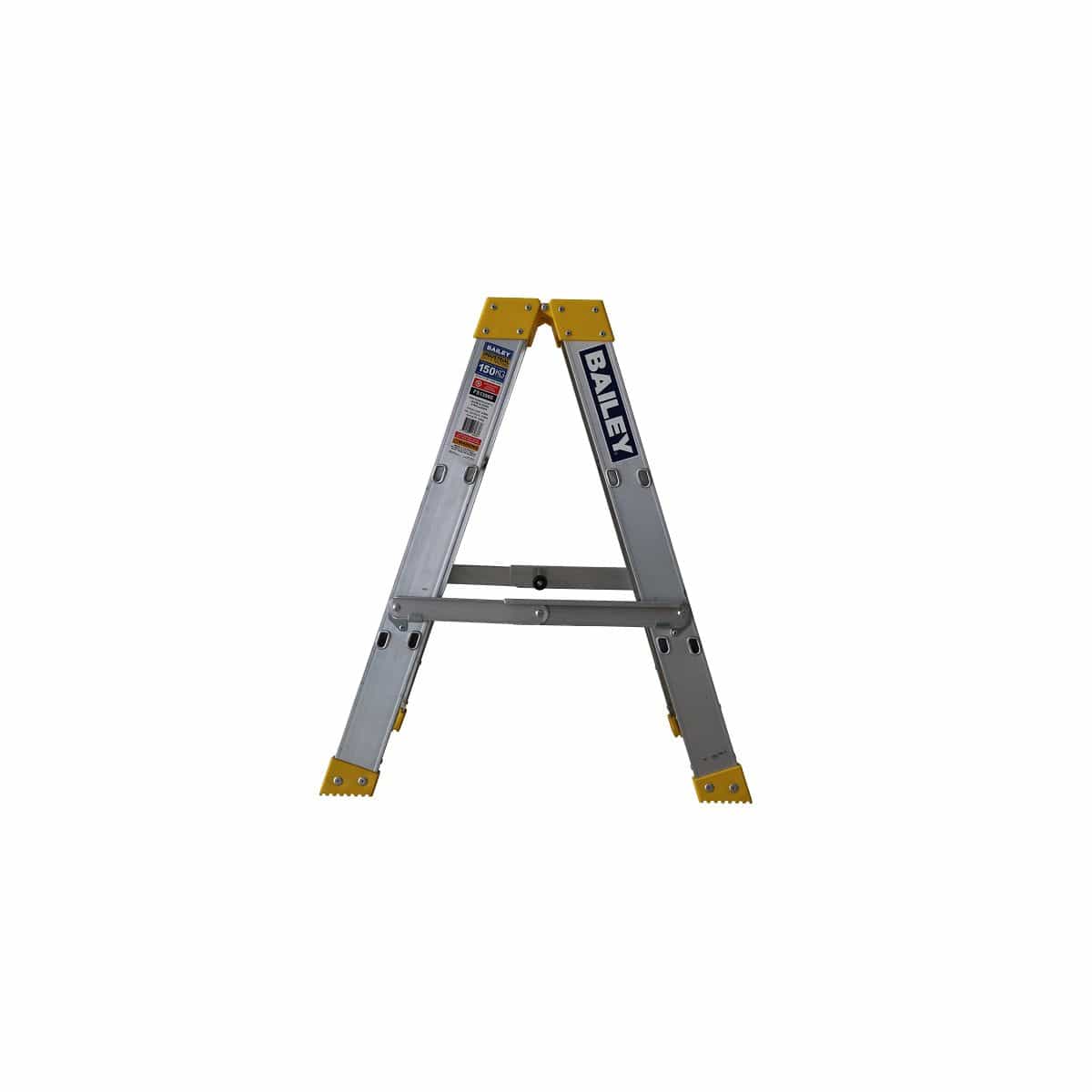 Pro Aluminium Double Sided Step Ladder 150Kg Bailey