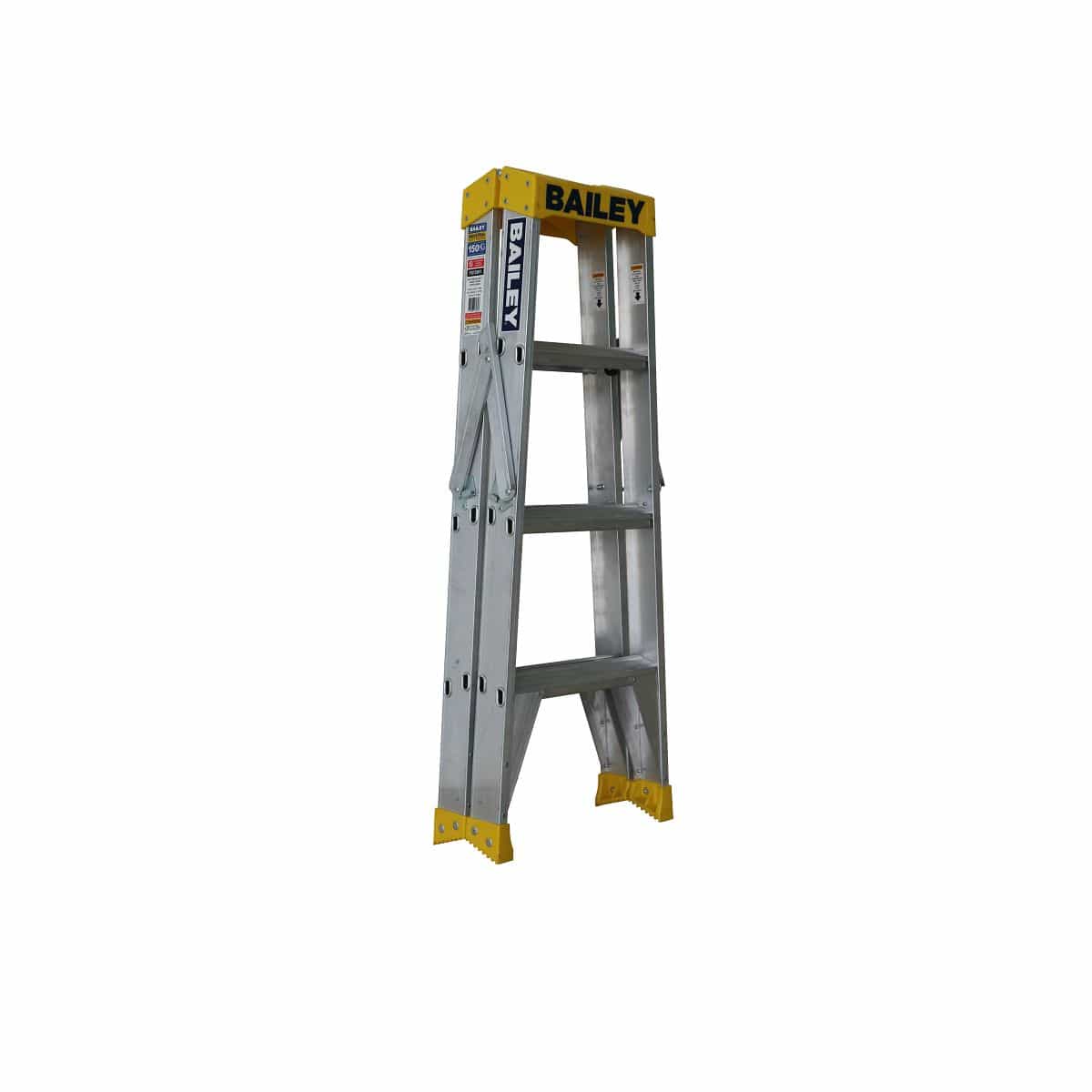 Pro Aluminium Double Sided Step Ladder 150Kg Bailey