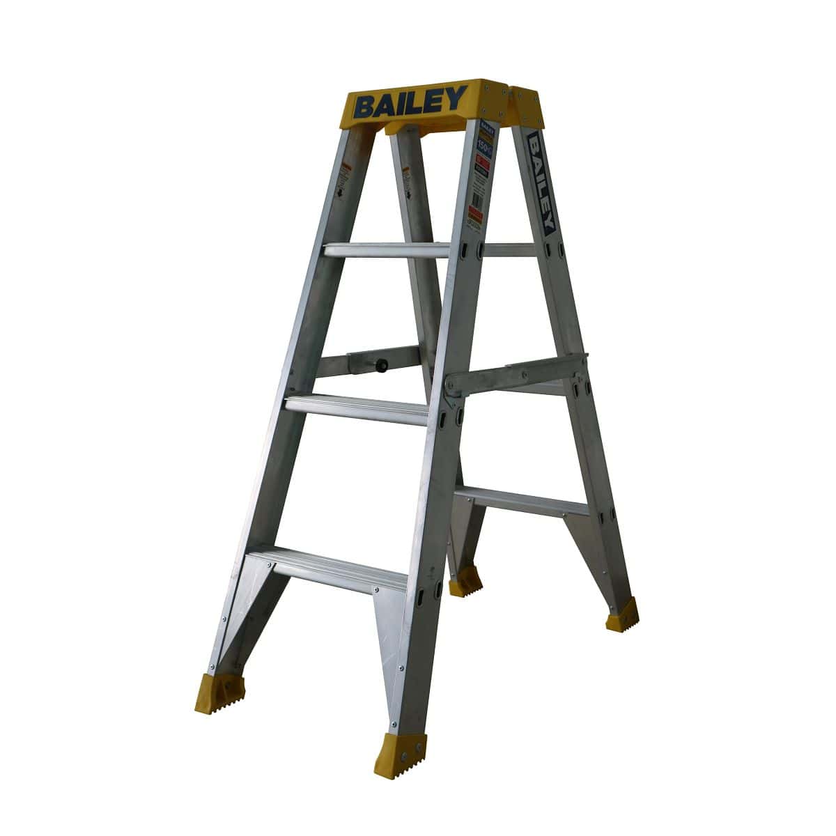 Pro Aluminium Double Sided Step Ladder 150Kg Bailey