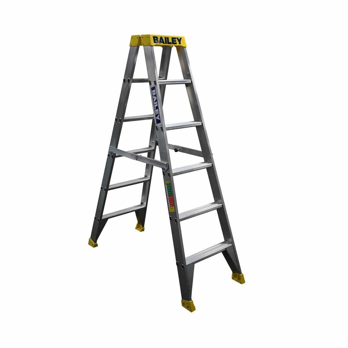 Pro Aluminium Double Sided Step Ladder 150Kg Bailey