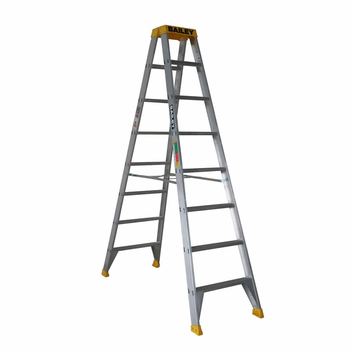 Pro Aluminium Double Sided Step Ladder 150Kg Bailey