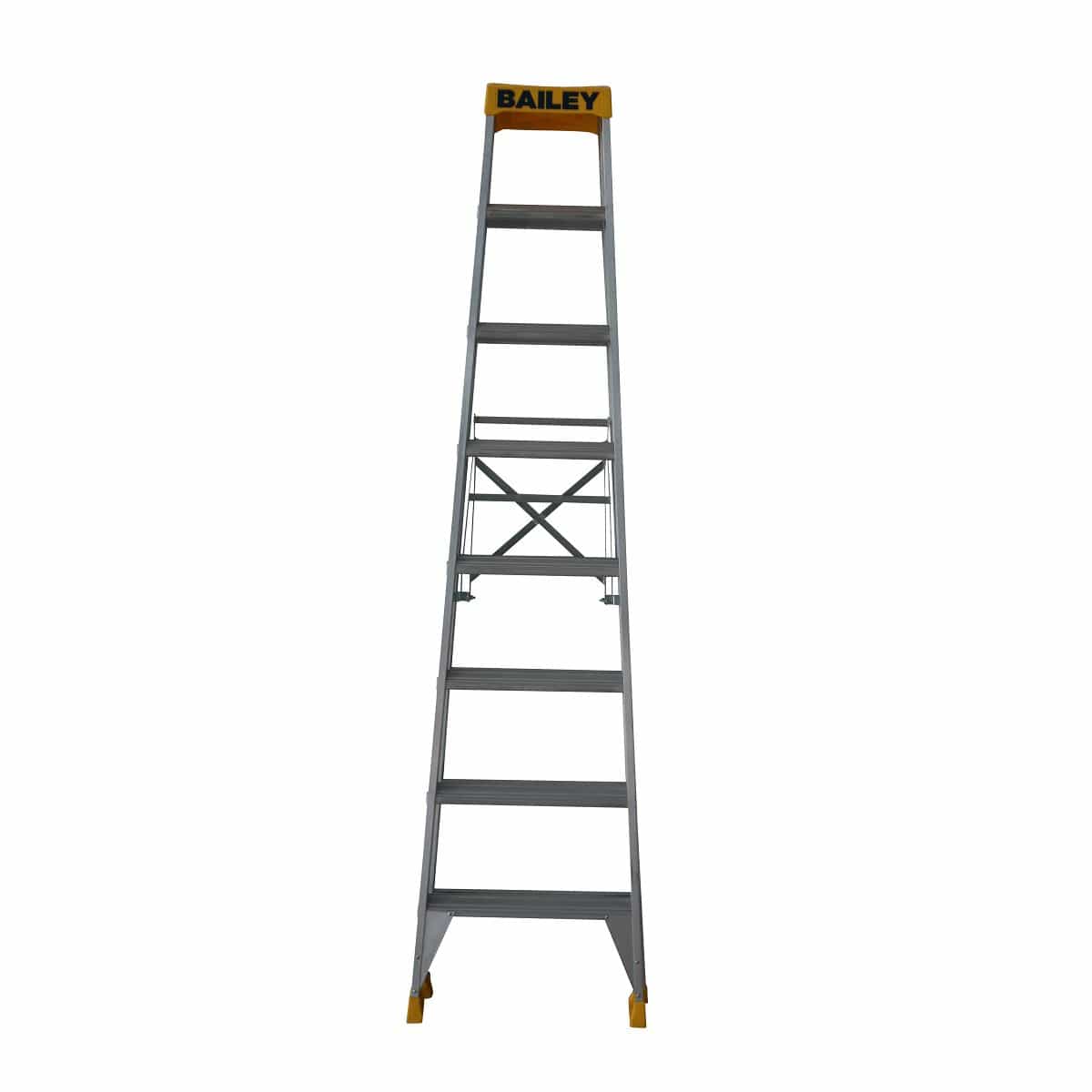 Pro Aluminium Double Sided Step Ladder 150Kg Bailey