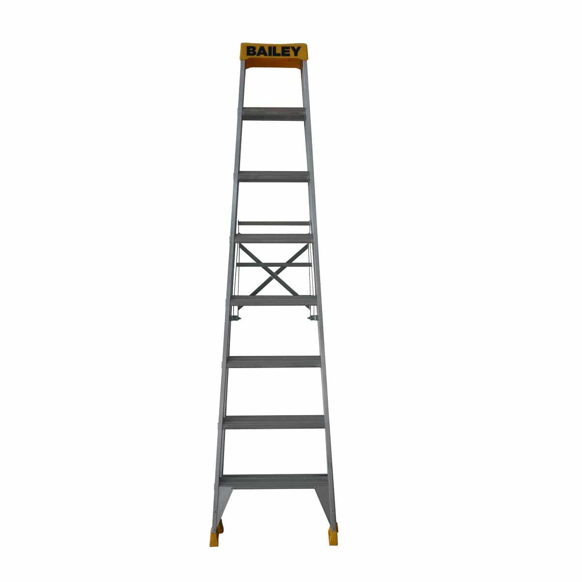 Pro Aluminium Double Sided Step Ladder 150Kg Bailey