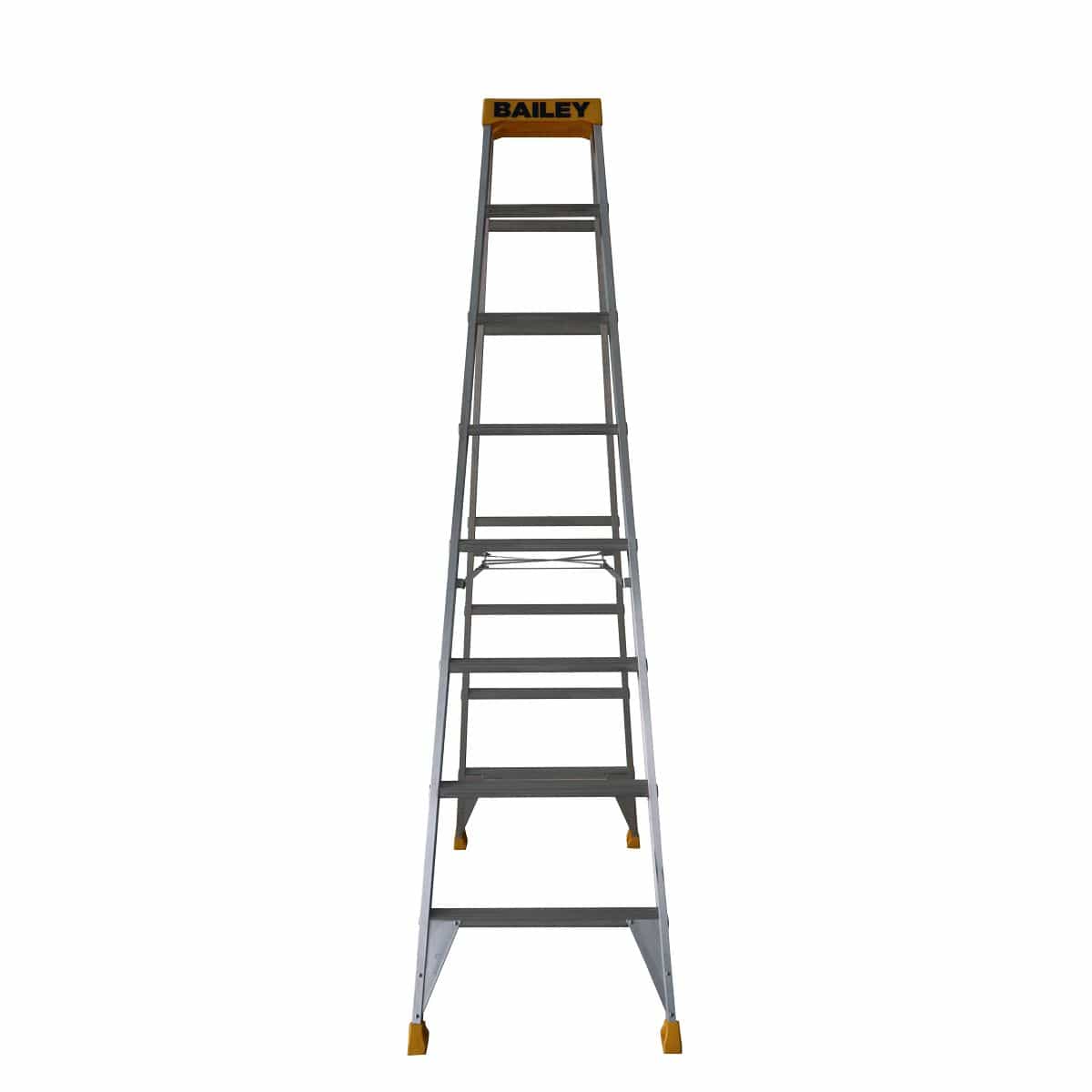 Pro Aluminium Double Sided Step Ladder 150Kg Bailey
