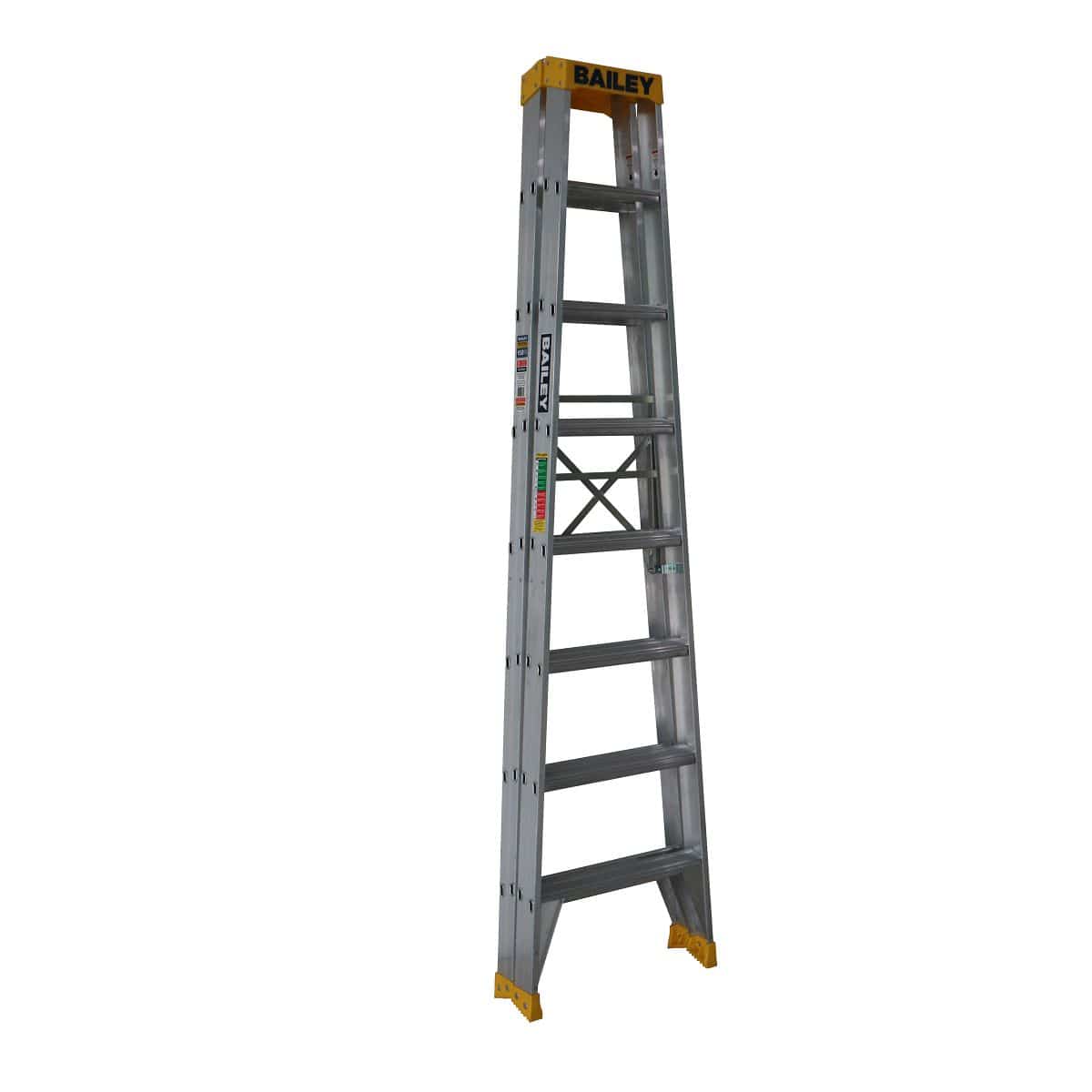 Pro Aluminium Double Sided Step Ladder 150Kg Bailey