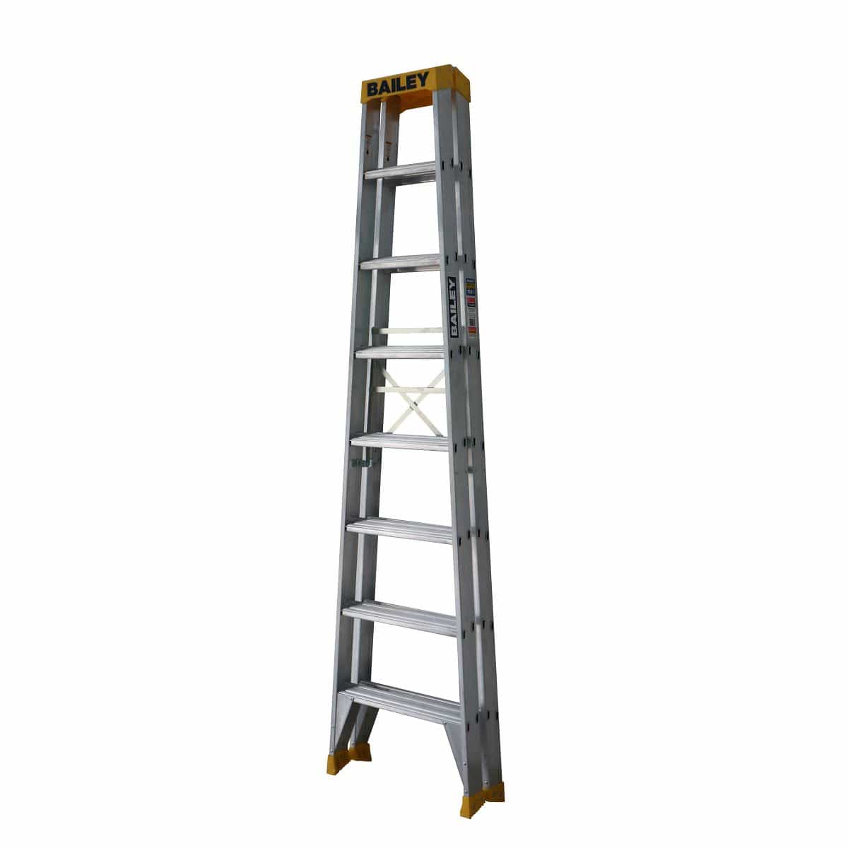 Pro Aluminium Double Sided Step Ladder 150Kg Bailey