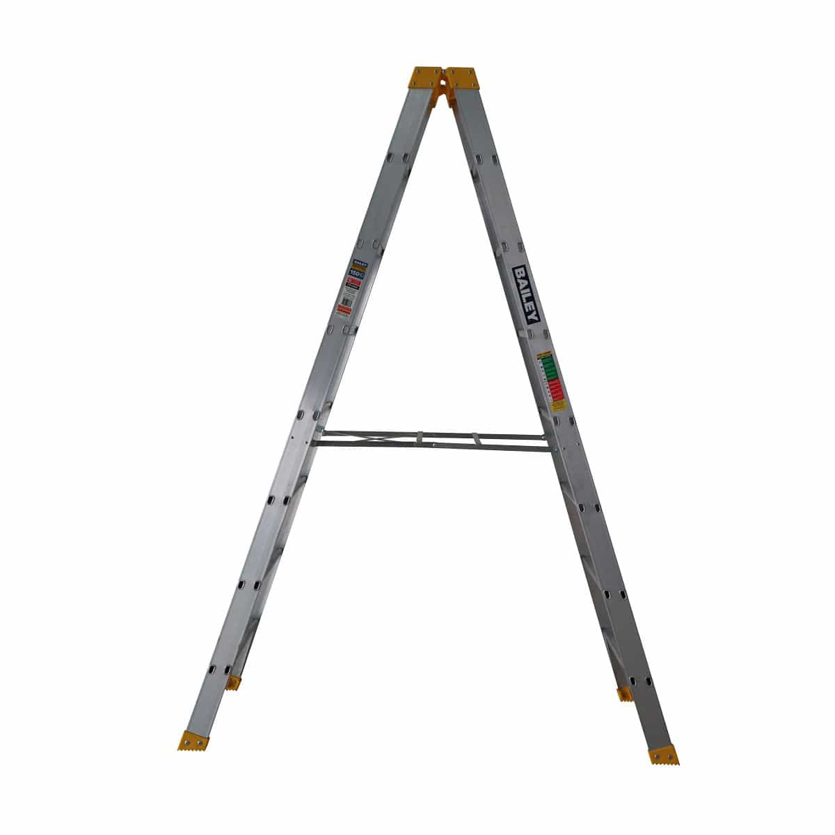 Pro Aluminium Double Sided Step Ladder 150Kg Bailey