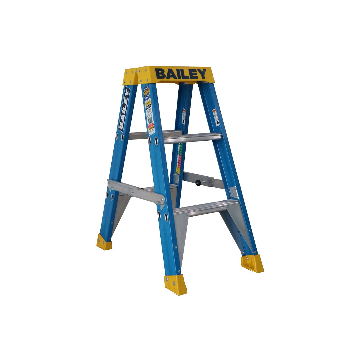 Bailey Pro Punchlock® Fibreglass Double Sided Stepladder Series – 150kg Industrial Rated