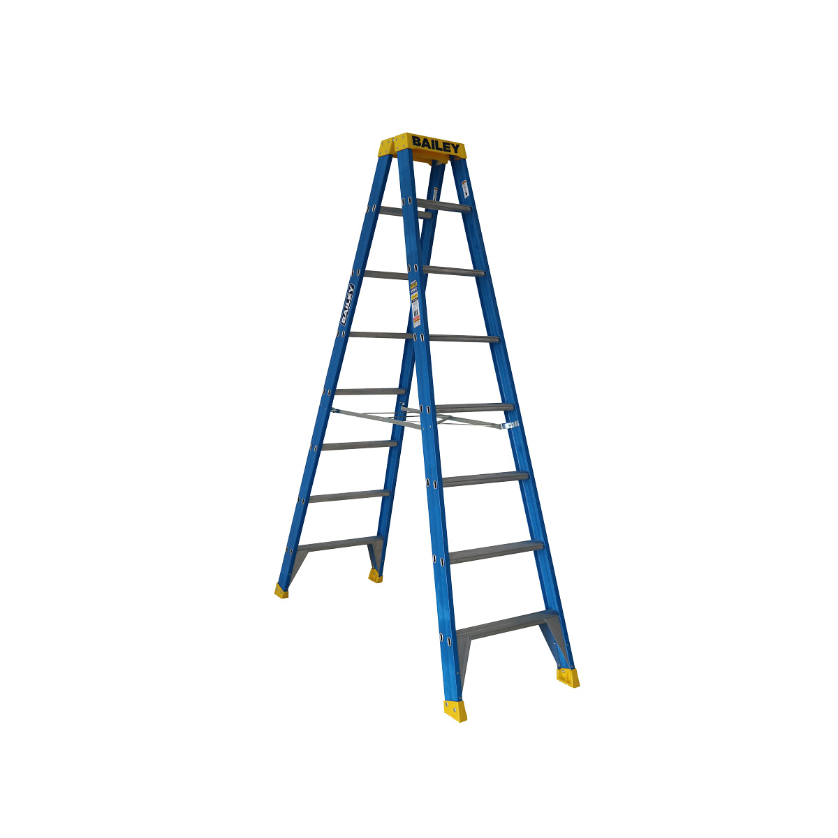 Bailey Pro Punchlock® Fibreglass Double Sided Stepladder Series – 150kg Industrial Rated