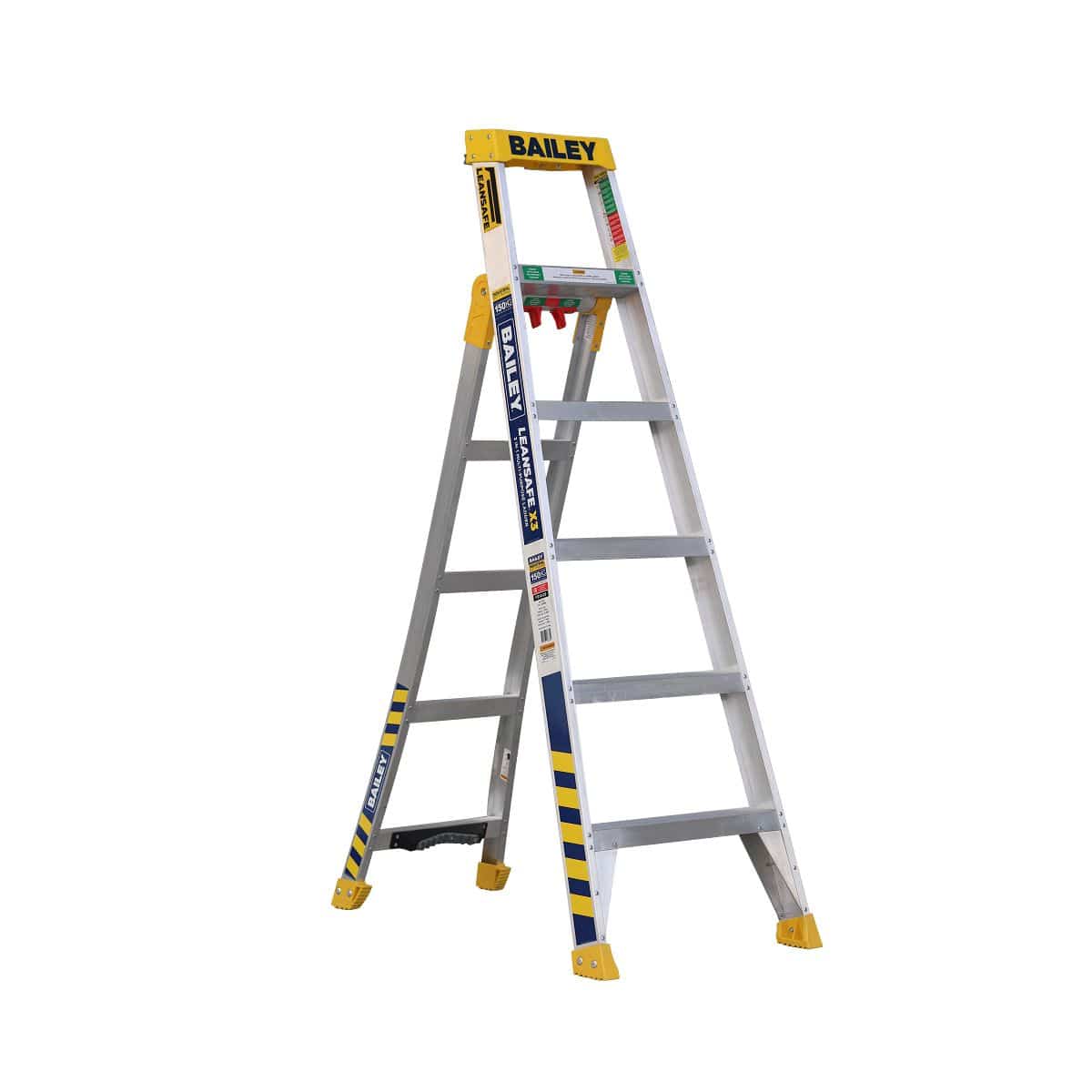 3 in 1  Lean Safe Ladder 150kg by Bailey
