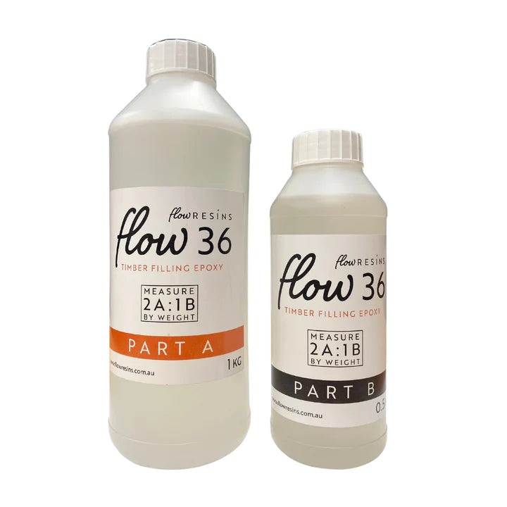 Flow 36, Timber Filling Epoxy Resin by Flow Resins
