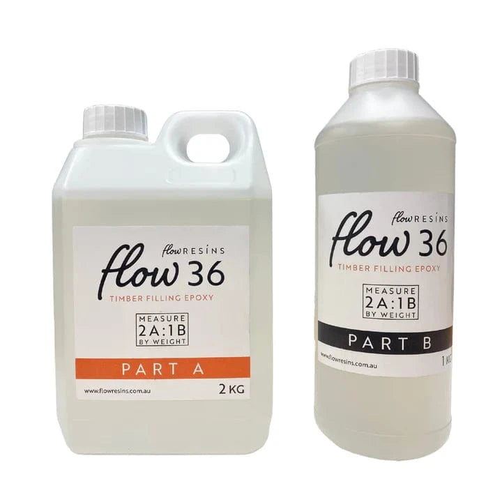 Flow 36, Timber Filling Epoxy Resin by Flow Resins