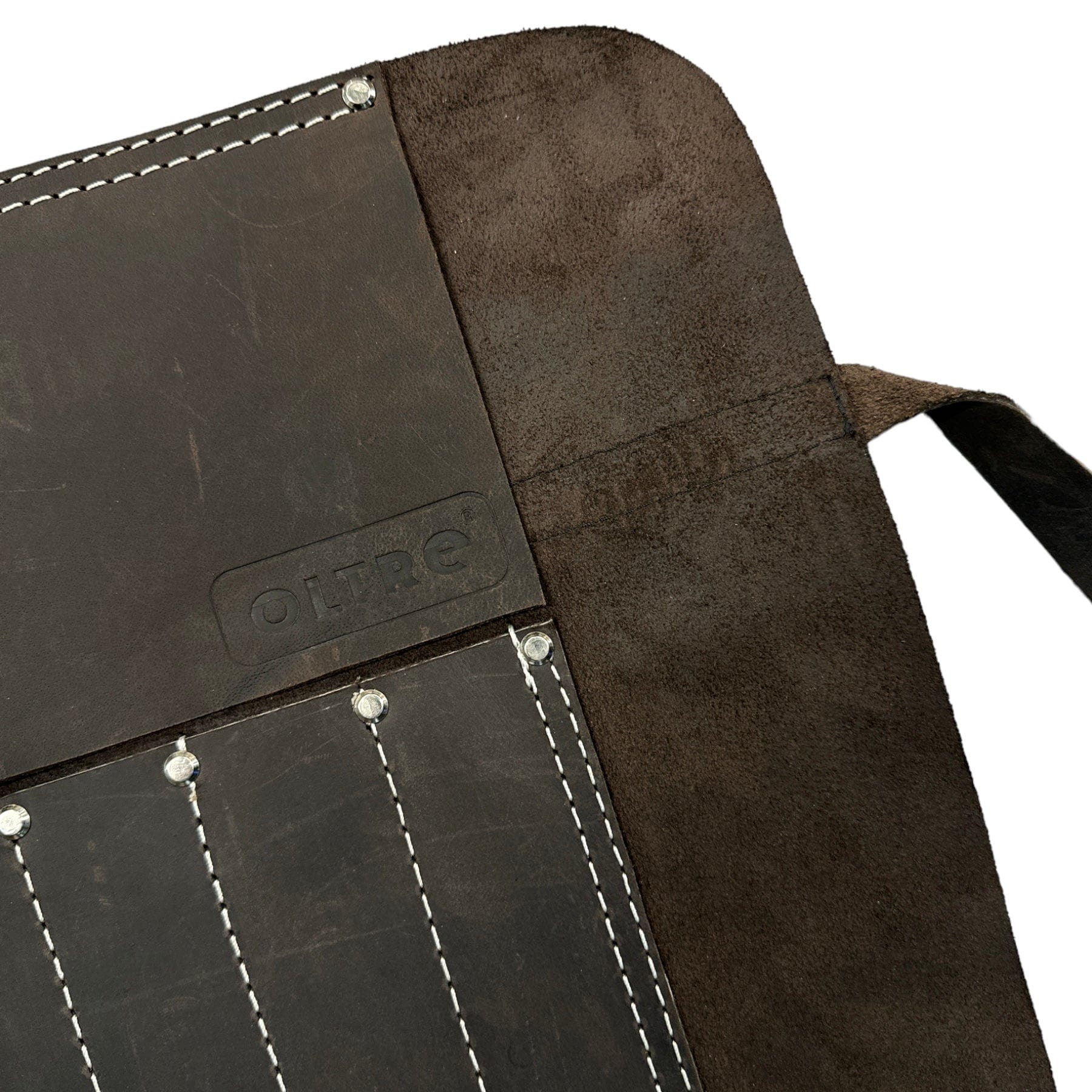 Oltre Tool Roll Leather 9 Pocket