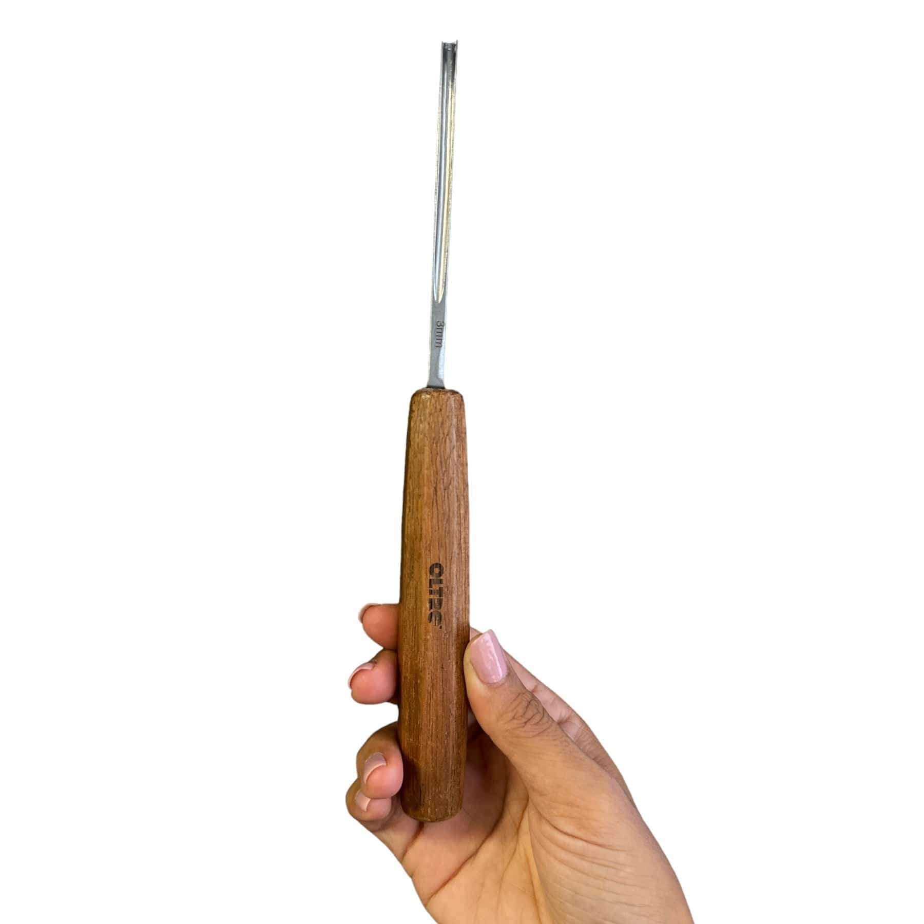 Oltre Wood Carving 12Pce Tool Set in Wooden Box OT-CTS-12