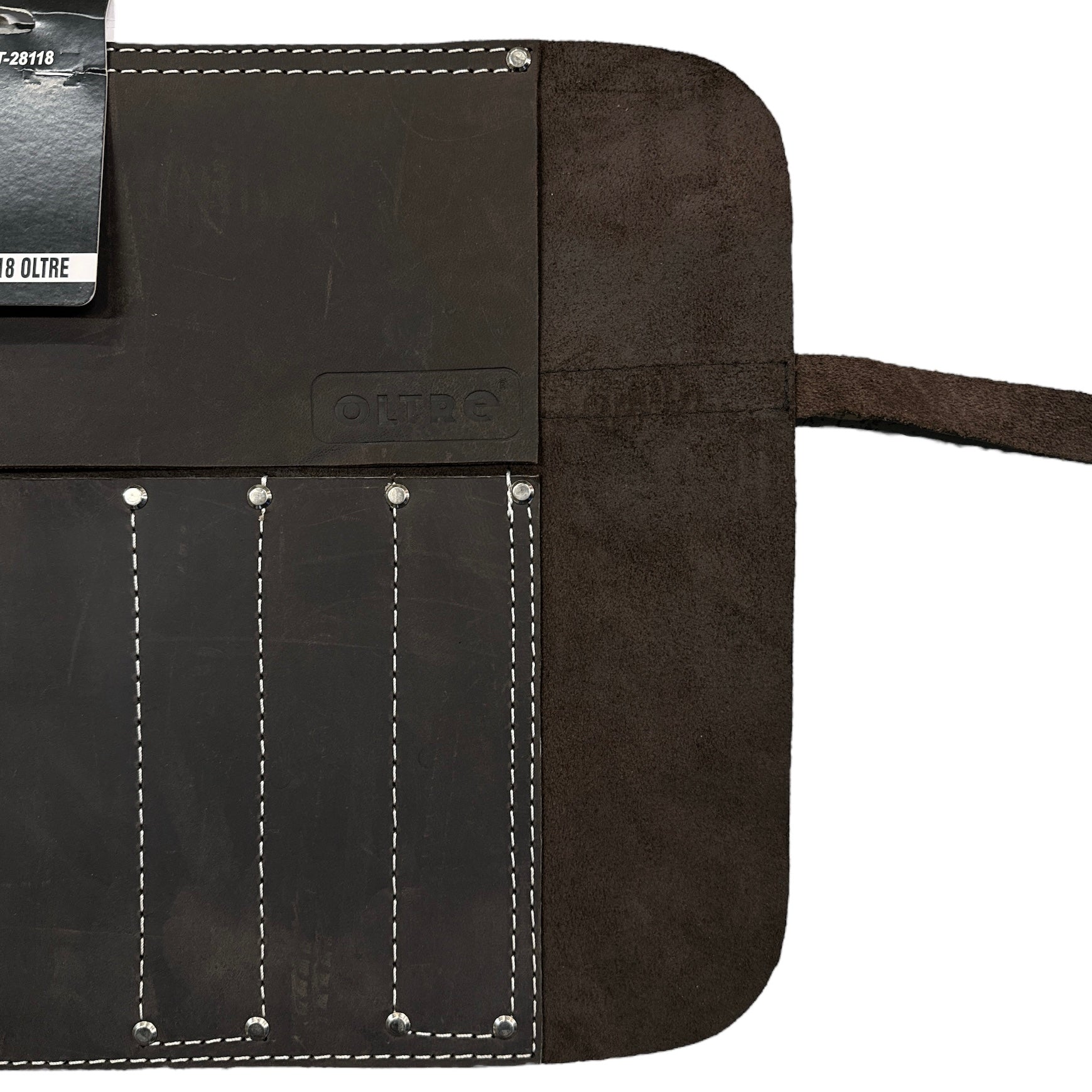 Tool Roll Leather 9 Pocket by Oltre