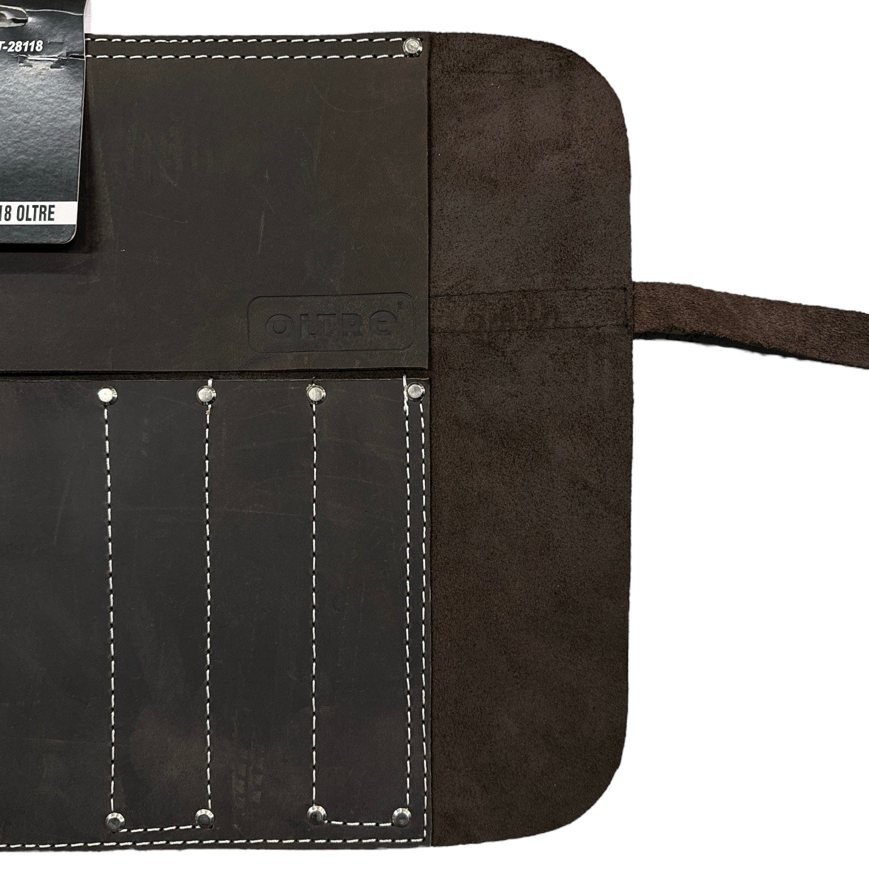 Oltre Tool Roll Leather 9 Pocket