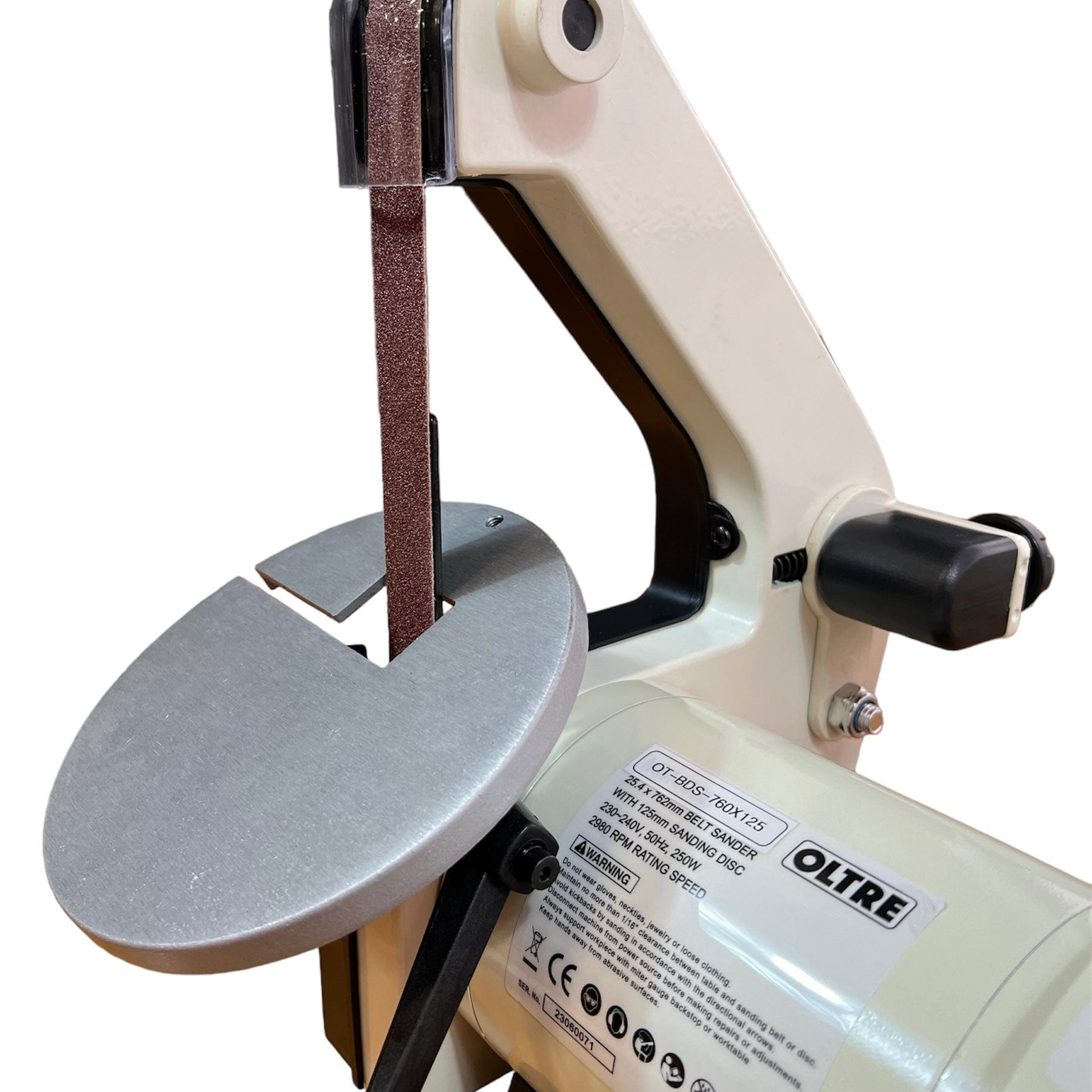 25mm (1") x 760mm (30") Belt & 125mm (5") Disc Sander OT-BDS-760X125 by Oltre