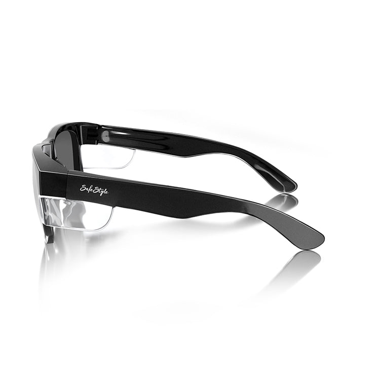 SafeStyle Fusions Kids Black Frame Tinted Lens