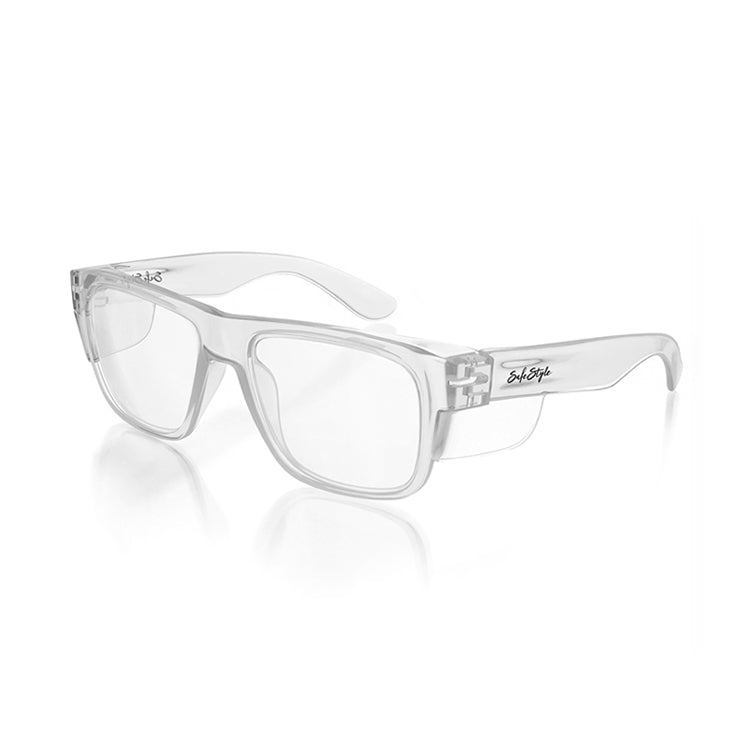 SafeStyle Fusions Kids Clear Frame Clear Lens