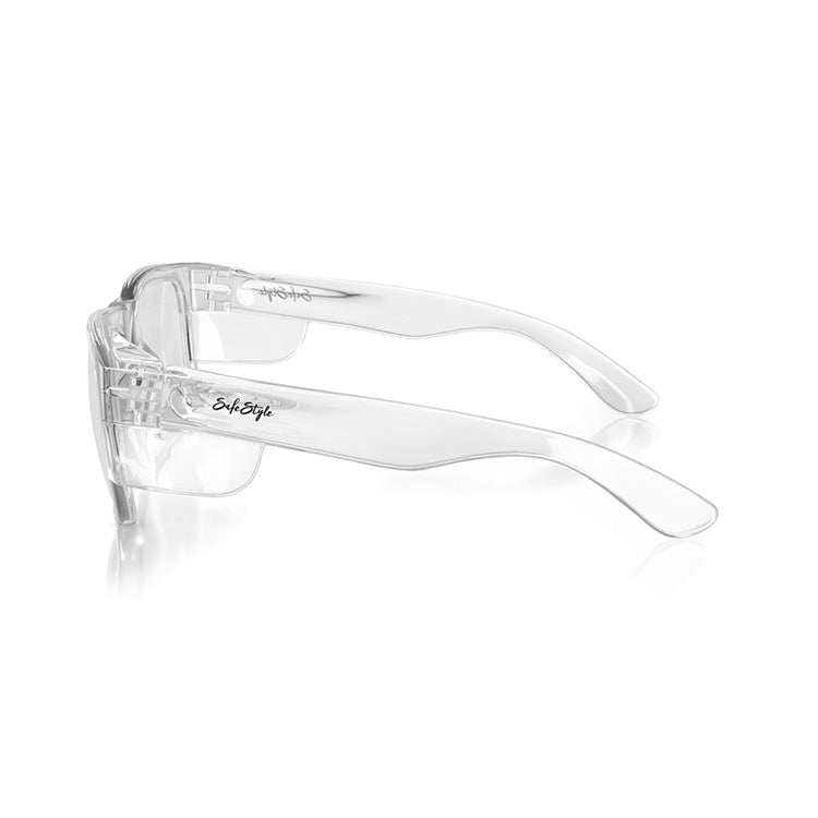 SafeStyle Fusions Kids Clear Frame Clear Lens