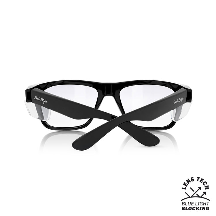 SafeStyle Fusions Black Frame Blue Light Blocking Lens