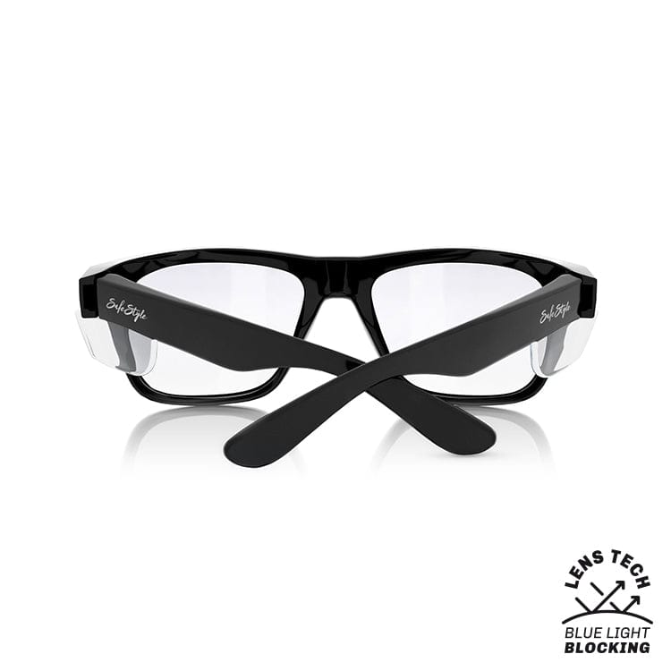 SafeStyle Fusions Black Frame Blue Light Blocking Lens
