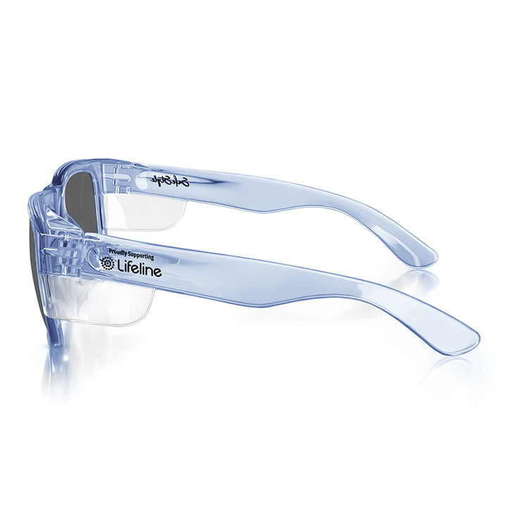 SafeStyle Fusions Blue Frame Polarised Lens