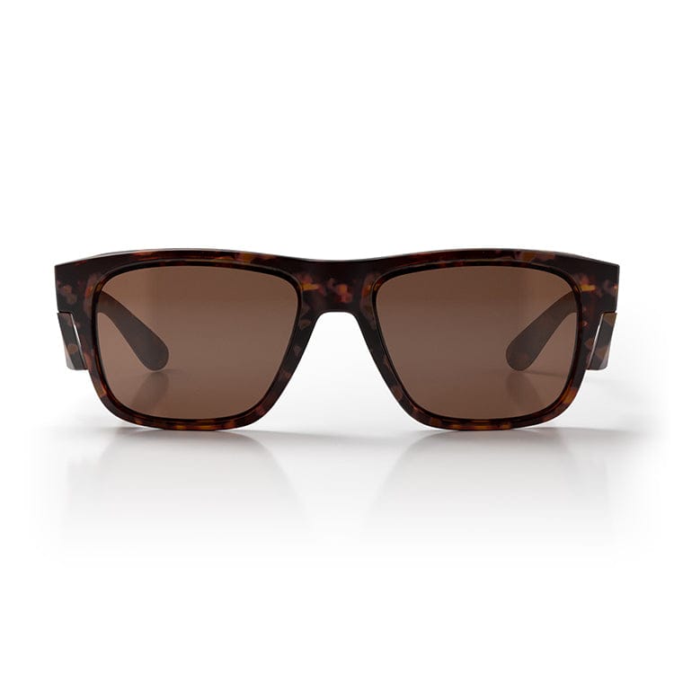 SafeStyle Fusions Matte Brown Tort Frame Brown Polarised Lens