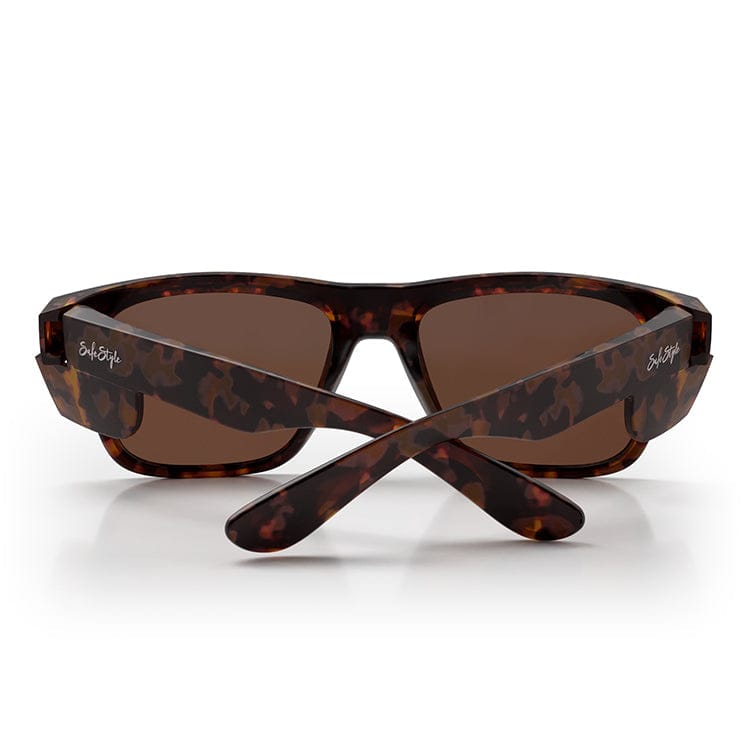 SafeStyle Fusions Matte Brown Tort Frame Brown Polarised Lens