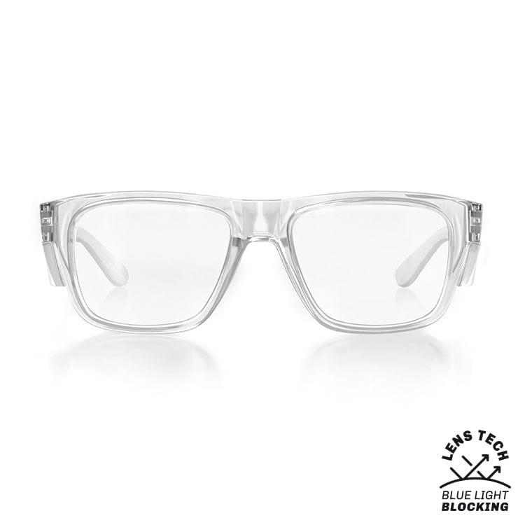 SafeStyle Fusions Clear Frame Blue Light Blocking Lens